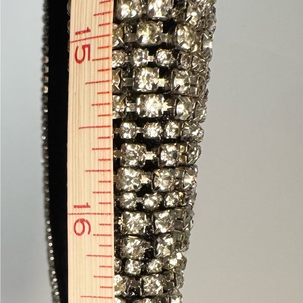 Elegant Silver rhinestone Headband - Picture 7 of 7